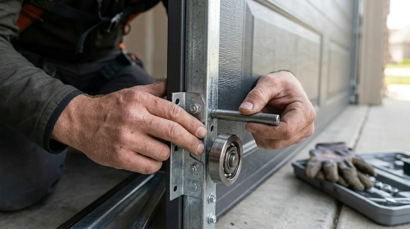 Garage door installation in Eden Prairie, MN